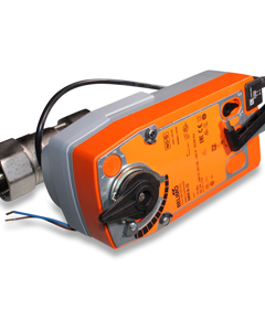 Ball valve 1 1/2"fm 2-way electric type w/safety function NO